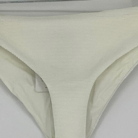 prAna Size Large Horchata Gemma Swim Bikini Bottom Ottoman Ribbed Swimwear Q5-1 - Picture 5 of 9